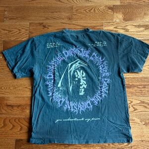 Darc Sport Men's Tee in Black with Purple Graphic